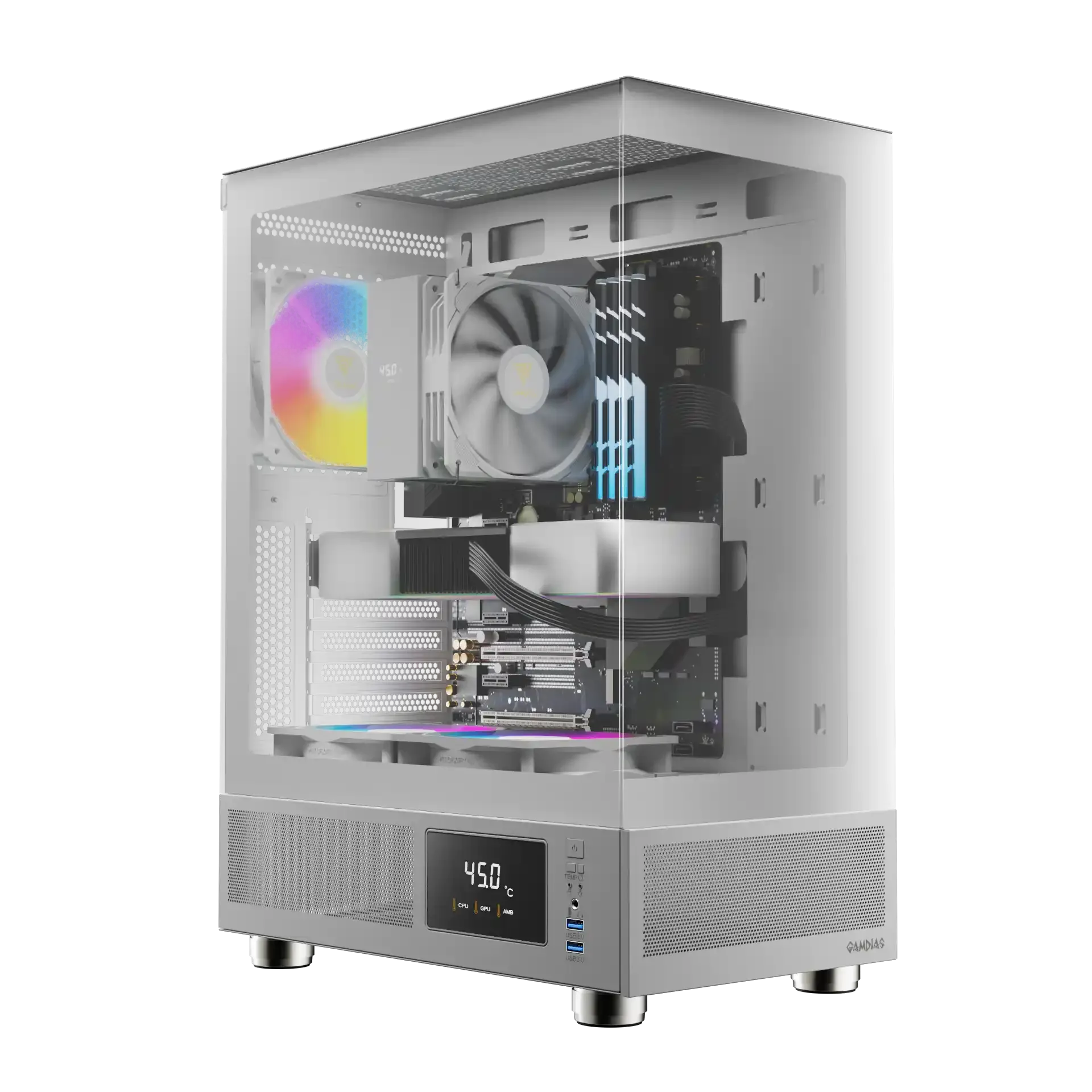 Kućište Gamdias Atlas E1 Belo Slika 1