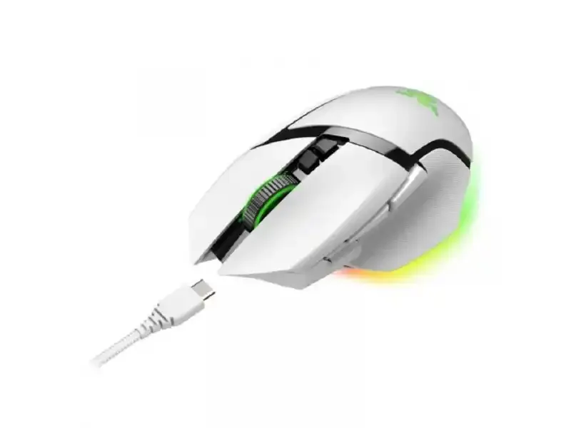 Bežični miš RAZER Basilisk V3 Pro - White 30000 DPI Slika 3
