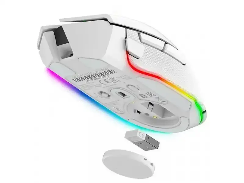 Bežični miš RAZER Basilisk V3 Pro - White 30000 DPI Slika 2