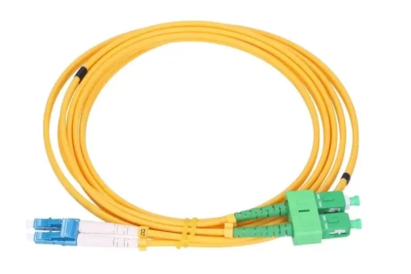 Extralink Patchcord LC/UPC-SC/APC SM Duplex 3.0mm 1.0m Slika 1