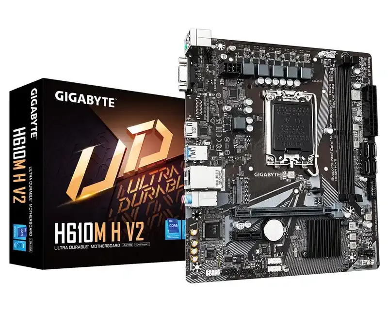 Matična ploča 1700 Gigabyte H610M H V2 VGA/HDMI/M.2/DDR5 Slika 1