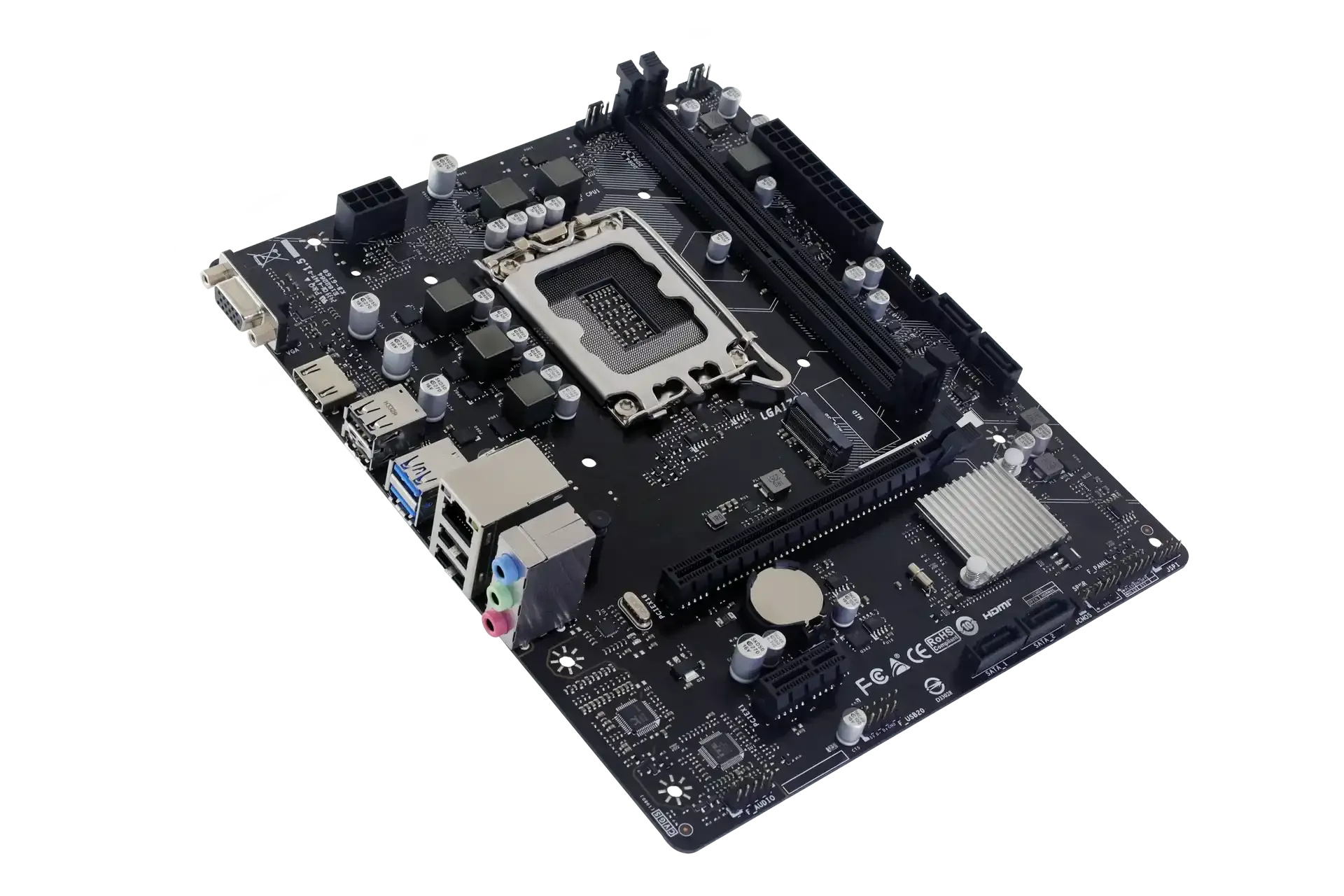 Matična ploča 1700 Biostar H610MHC 2.0 VGA/HDMI M.2 Slika 3