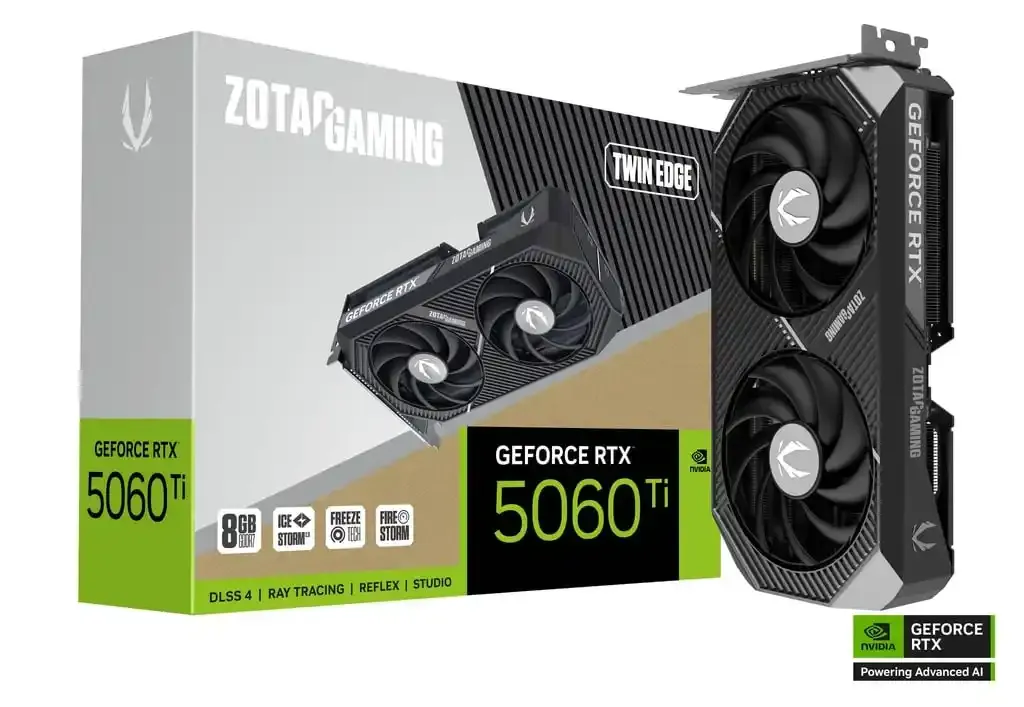 Grafička karta Zotac GAMING GeForce RTX 5060 Ti Twin Edge 8GB DDR7 128 bit 3xDP/HDMI Slika 1