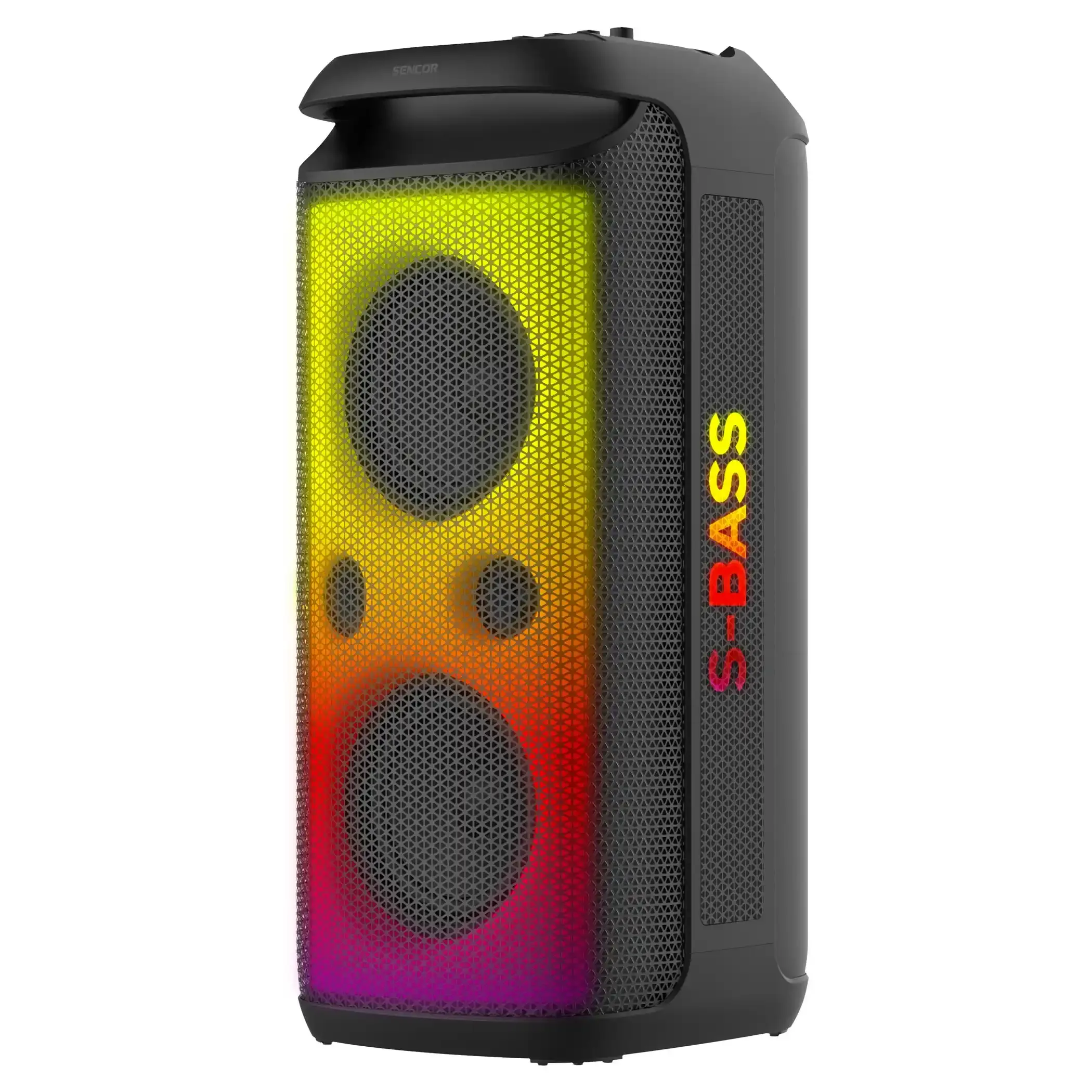 Partybox zvučnik Sencor Partycone Core 140W/TWS/IPX4/bežični mikrofon/FM/SD/2xUSB/12000mAh li-Ion Slika 1