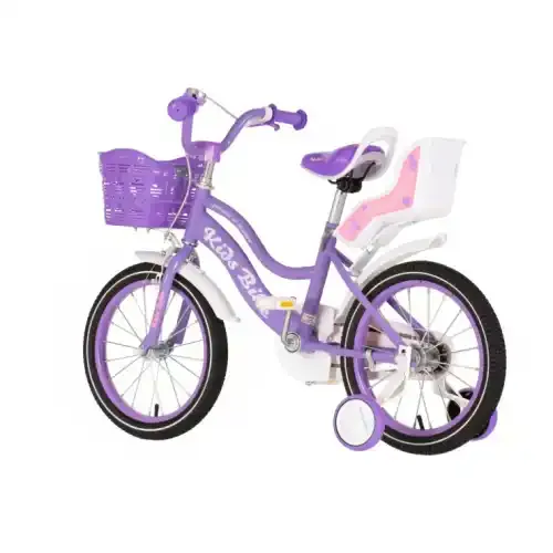 Kids bike Princess Flower ljubičasta 16 2024 Slika 2