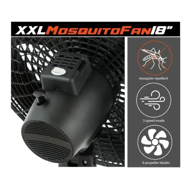 Stojeći ventilator Fox FS-1825 Mosquito 102-116W Slika 3