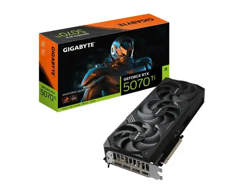 Graficka karta Gigabyte GeForce RTX 5070 Ti WINDFORCE OC 16G/256bit rev1.0 Slika 1