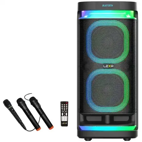 Karaoke sistem Lexa LX-701 1100W/2 x bežična/1 x žičani Slika 1