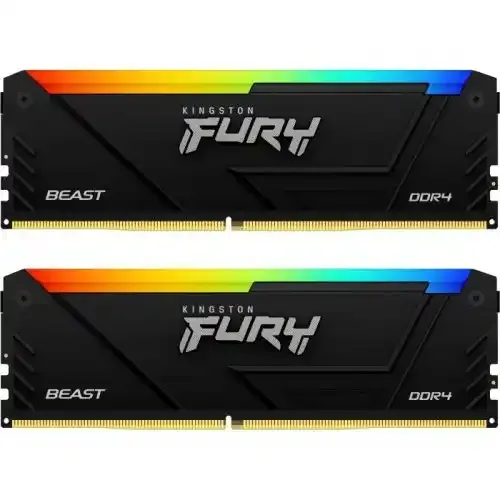 Memorija DDR4 64GB 3600MHz (2x32) Kingston Fury Beast RGB KF436C18BB2AK2/64 Slika 2