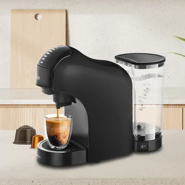 Aparat za esspreso kafu Ufesa Ballagio Venezia/kapsule/zapremina 1l/crni Slika 2