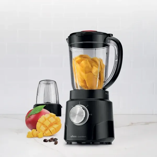 Blender Ufesa Coral crni/ posuda/2 brzine/snaga 600W Slika 2