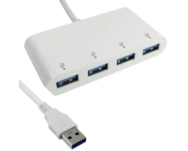 USB HUB 4 port E-Green 3.0 White Slika 1