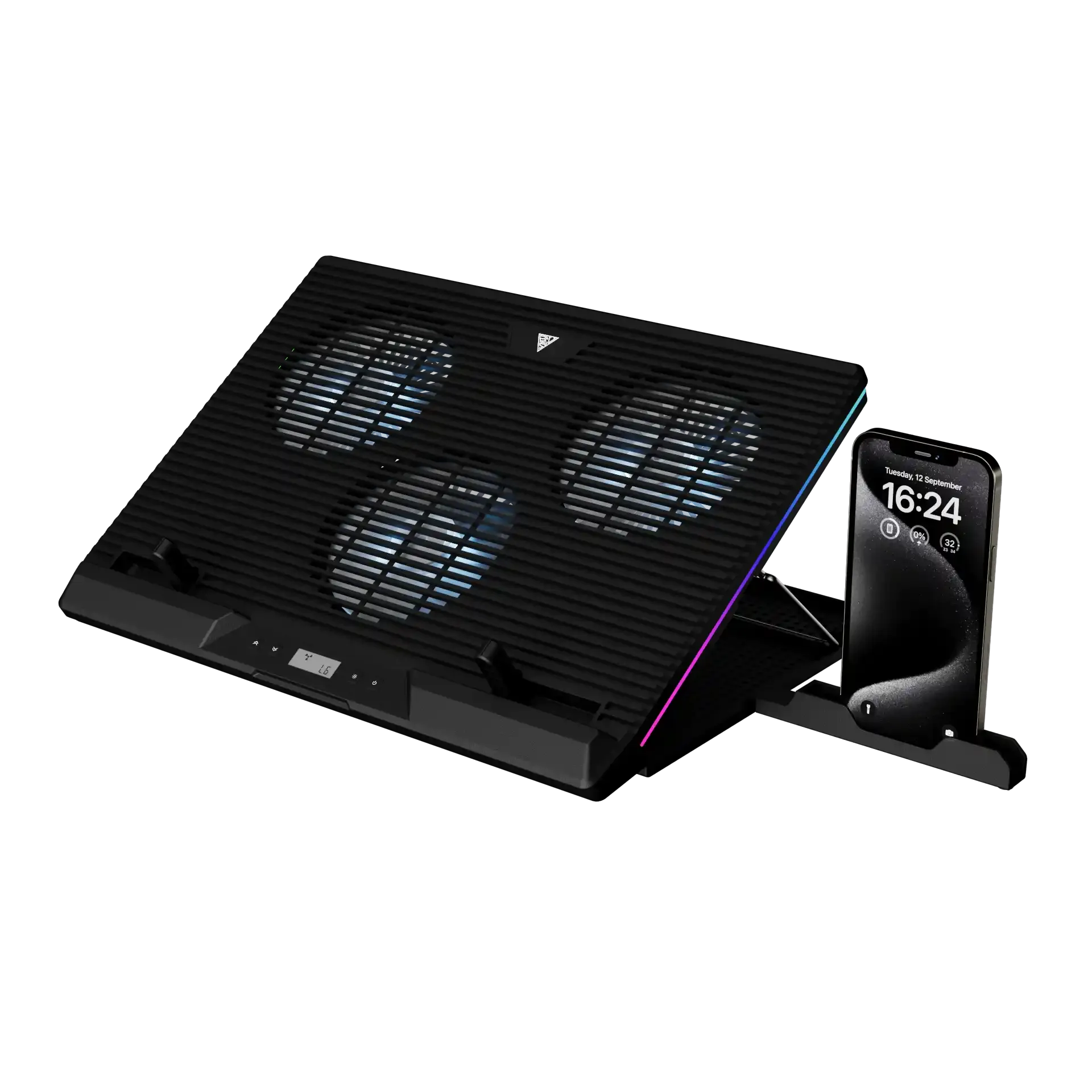 Postolje za laptop Gamdias Aether M1-7301 3x120mm/2xUSB-A Slika 1