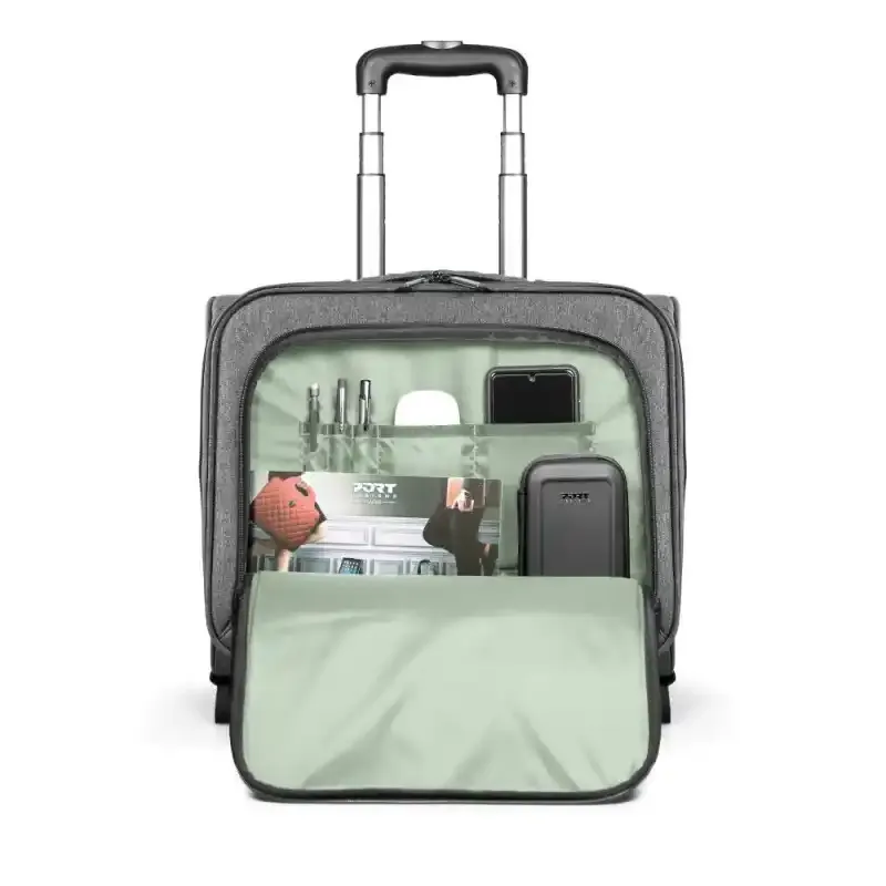 Torba za Laptop 15.6 Port YOSEMITE ECO Trolley/Siva Slika 4
