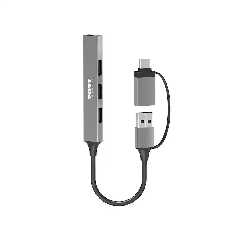 HUB Port Designs USB-C / USB-A to 4 USB-A ports 480 Mbps SLIM Slika 1