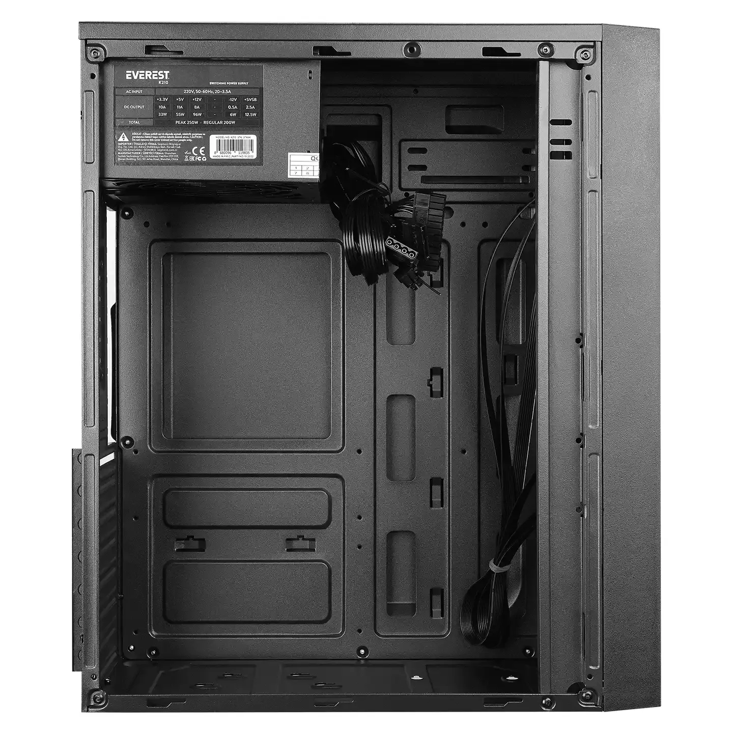 Kućište Everest K210 Peak 350W Slika 2