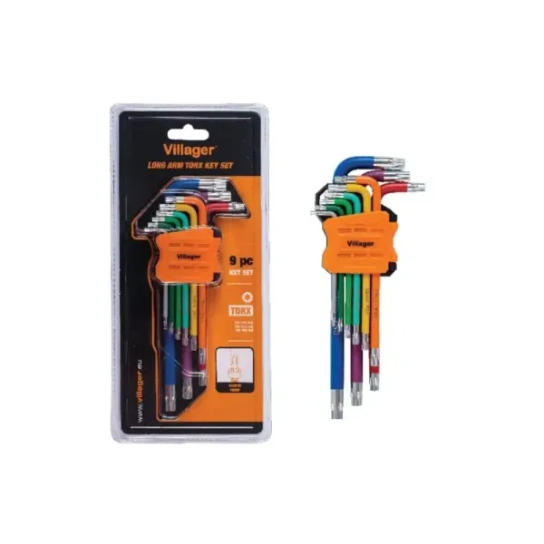 Torx set dugih ključeva 9 komu boji Slika 1