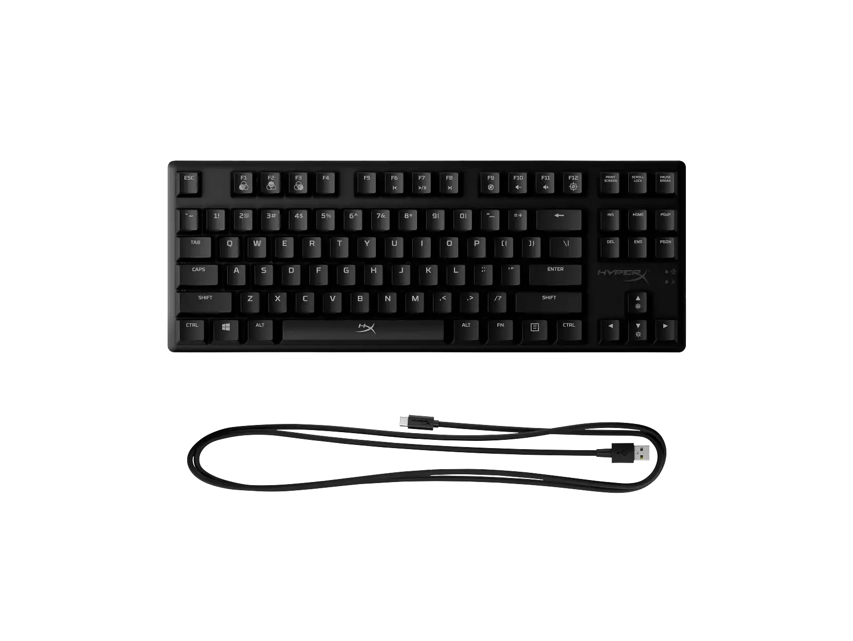 Gaming tastatura HyperX crna 4P5P3AA Slika 2