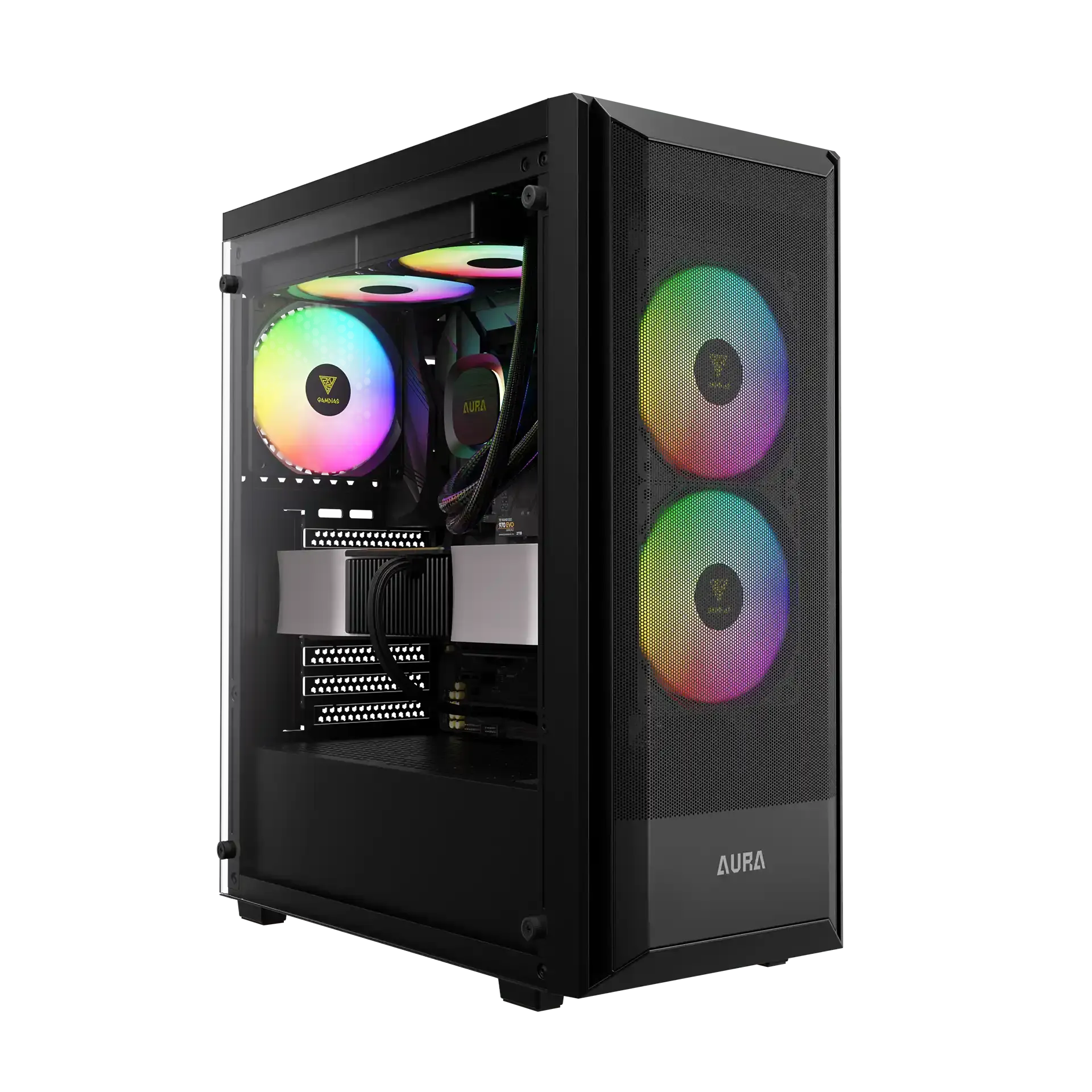 Računar ZEUS Gamer R5 5500/DDR4 16GB/M.2 1TB/RX6600 8GB Slika 1