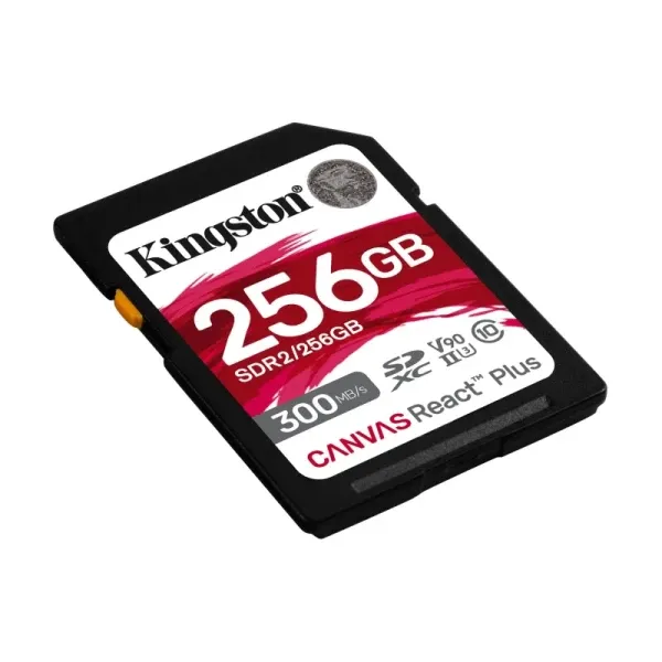 SD Card 256GB Kingston Canvas React Plus SDR2/256GB Slika 3