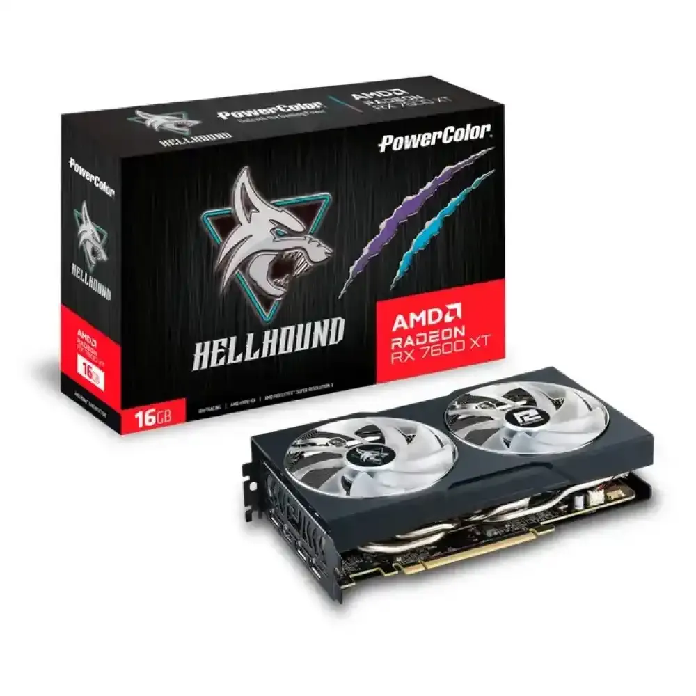 Grafička kartica Power Color Hellhound RX 7600XT GDDR6 16 GB 128 bit Slika 1