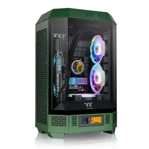 Kućište ThermalTake The Tower 300 Racing green Slika 1