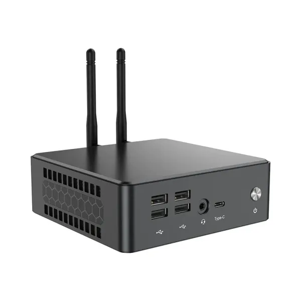 Mini PC Zeus MPI12- Intel i3-1220P 10C 4.4 GHz/DDR4 16GB/M.2 256GB/Win11Pro/LAN/Dual WiFi/BT/HDMI/DP Slika 2