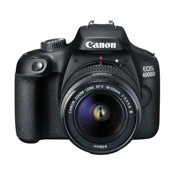 Digitalni fotoaparat Canon EOS4000D + objektiv 18-55 EF-S III Black Slika 1