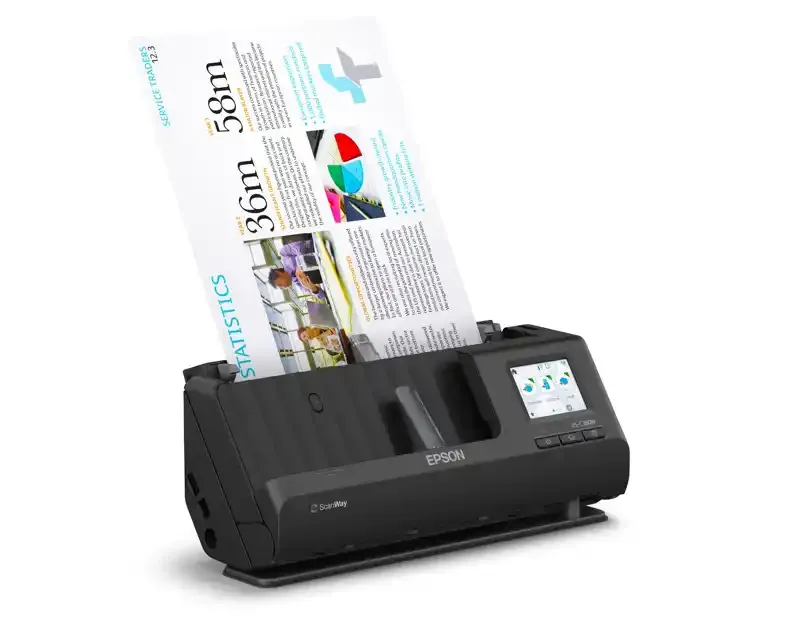 Skener Epson WorkForce ES-C380W  A4/ADF/dulpex/30 ppm/60ipm/600dpi/WiFi/USB 2.0 Slika 3