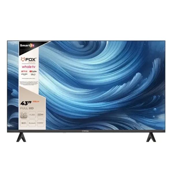 SMART LED TV 43 FOX 43WHA470E 1920x1080/FHD/DVB-T2/WhaleOS Slika 1