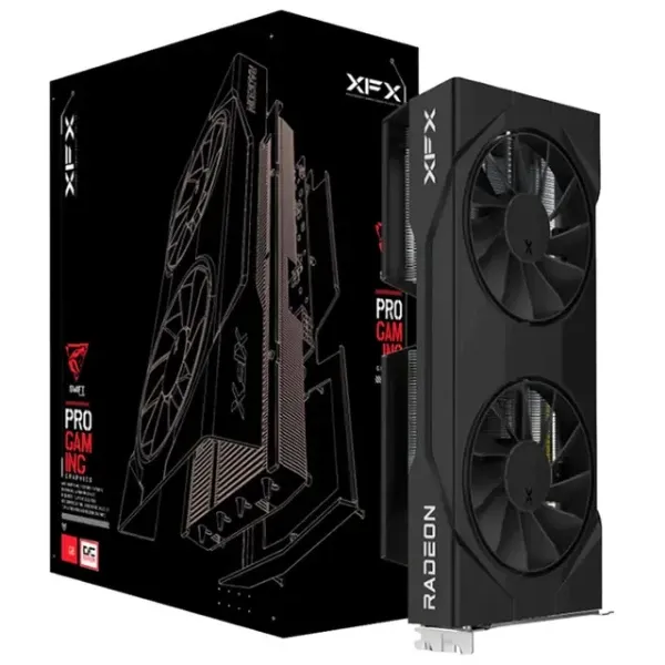 Grafička kartica XFX AMD Radeon RX 9060 8GB SWFT Gaming Edition - Black Box Slika 1