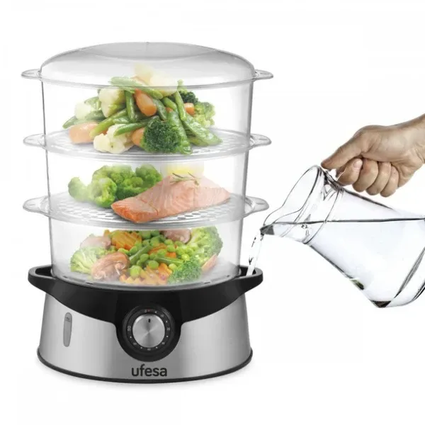Aparat za kuvanje na paru Ufesa CV4000 Vaporino zapremina 9L/snaga 800W Slika 4