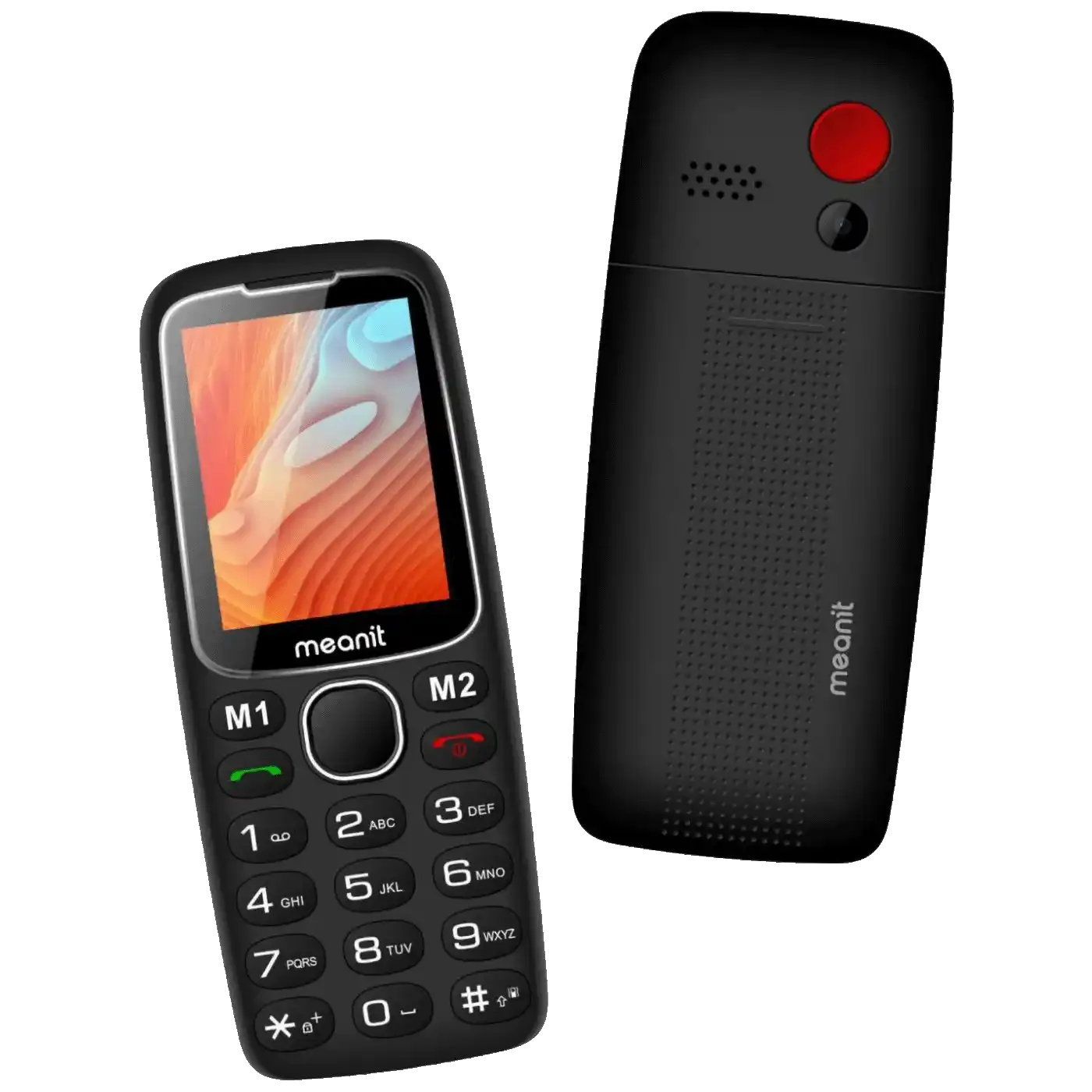 Mobilni telefon Meanit Senior 10 plus crni Slika 2