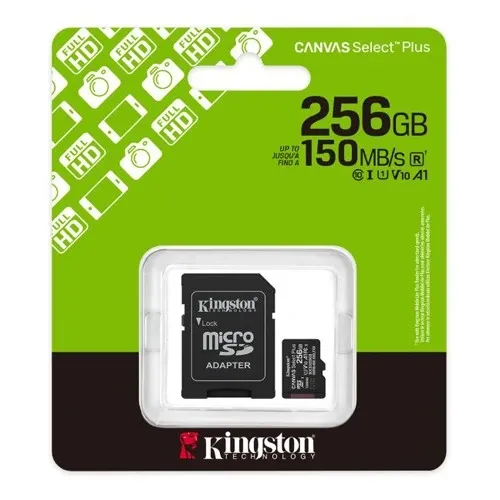 Micro SD Card 256GB Kingston + SD adapter SDCS3/256GB class 10 Slika 2