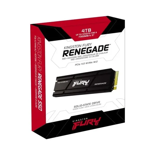 SSD M.2 NVMe 4TB Kingston FURY Renegade SFYRDK/4000G 7300MBs/7000MBs Slika 2