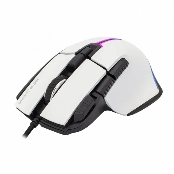 Miš White Shark MARROK 12000DPI/9D/1000Hz Polling/RGB/White Slika 4