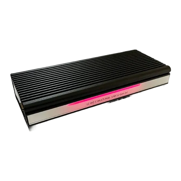 Externo kućište za Nvme LC Power LC-M2-C-MULTI-RGB NVME/M.2 Slika 2