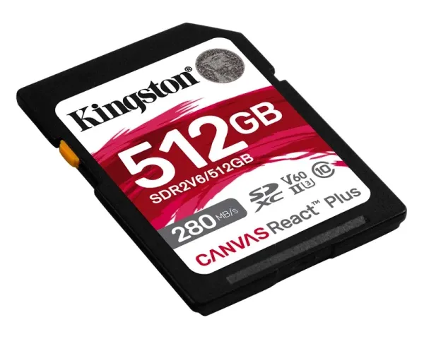 SD Card 512GB Kingston SDR2V6/512GB class 10 HD/2K/4K 280Mbs/150MBs Slika 3