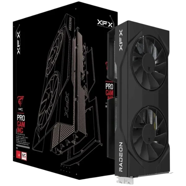 Grafička kartica XFX AMD Radeon RX 9060XT Swift OC Gaming Edition 16GB GDDR6 128bit 2xDP/2xHDMI Slika 4