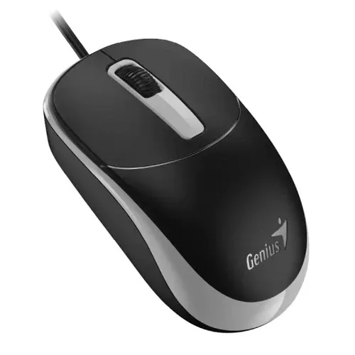Miš Genius DX-123 USB 1200dpi crno-sivi Slika 2