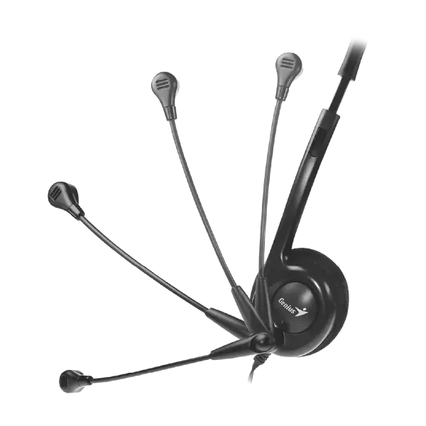 Slušalice sa mikrofonom Genius HS-200C + Single Jack kabl Slika 2