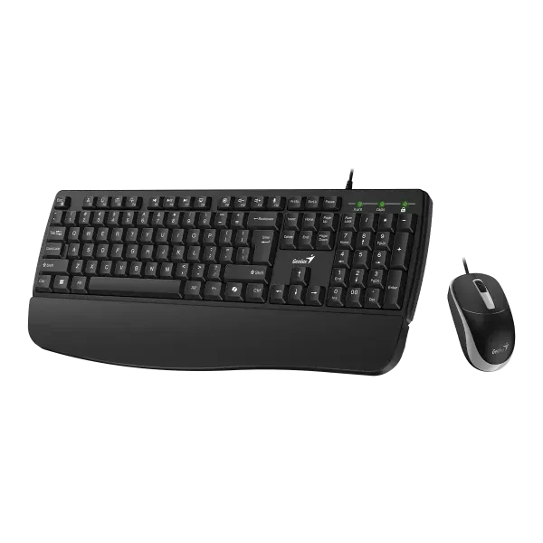 Tastatura + miš Genius KM-123 USB US crna Slika 3