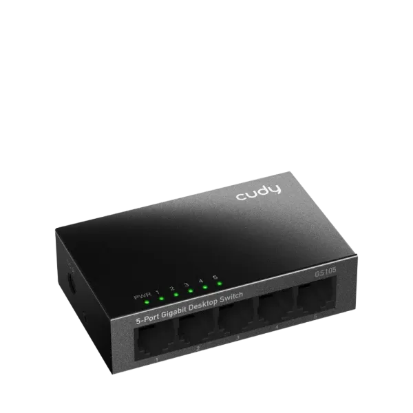 Svič 10/100/1000 5-port Cudy GS105/ Metalno kućište Slika 4