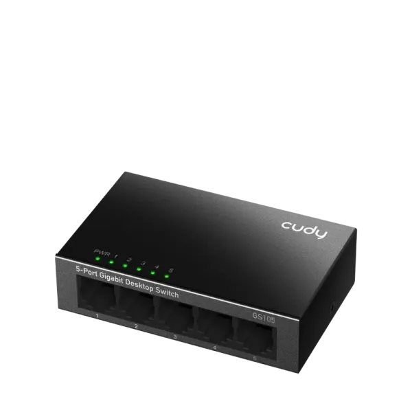 Svič 10/100/1000 5-port Cudy GS105/ Metalno kućište Slika 3