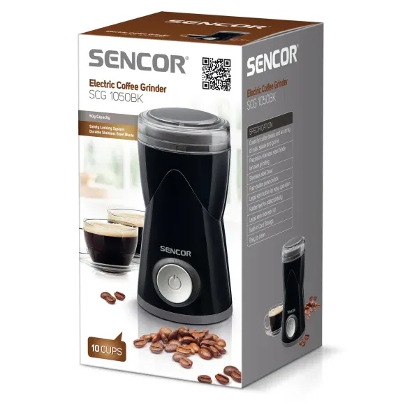 Milin za kafu Sencor SCG 1050BK/150W/crna Slika 2