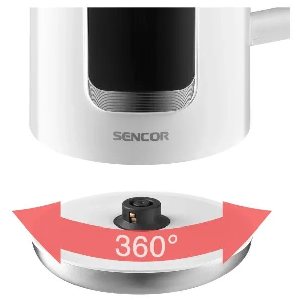 Kuvalo za vodu Sencor SWK 0950WH/snaga 2200W/zapremina 1.7L Slika 2