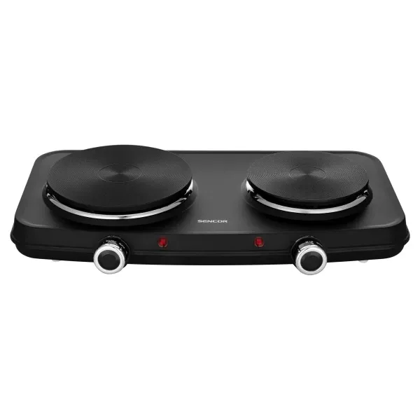 Električni rešo Sencor SCP SCP 2254BK-EUE4 /snaga 2500W/dve ringle 18+15cm/crna Slika 1