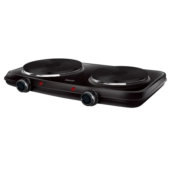 Električni rešo Sencor SCP SCP 2254BK-EUE4 /snaga 2500W/dve ringle 18+15cm/crna Slika 2