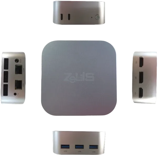 Mini PC Zeus N5 Celeron QC N150 3.40 GHz/DDR5 12GB/m.2 256GB/LAN/Dual WiFi/BT/2xHDMI/DP/Win 11 Slika 4