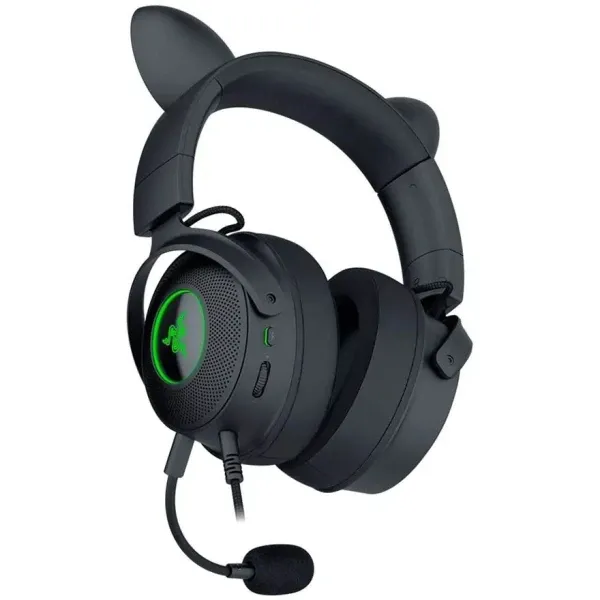 Slušalice sa mikrofonom Razer Kraken Kitty V2 Black/Green Slika 3